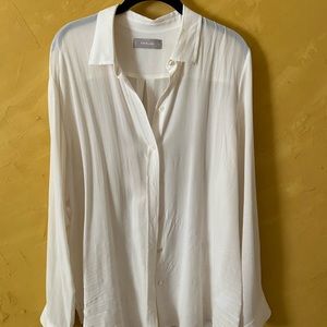 Everlane L/S Silk blouse size 16